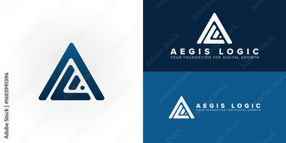 Modern letter AL logo for Software Development or SaaS Company. Features a strong triangular form, symbolizing innovation, growth, and precision for cutting-edge digital solutions. Modern letter AL logo for Software Development or SaaS Company. Features a strong triangular form, symbolizing innovation, growth, and precision for cutting-edge digital solutions.