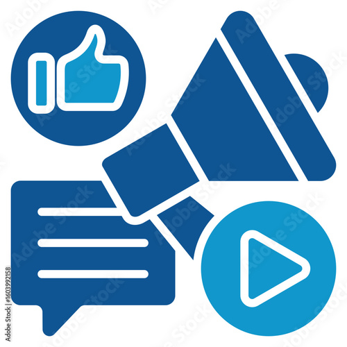Social Media Marketing Icon