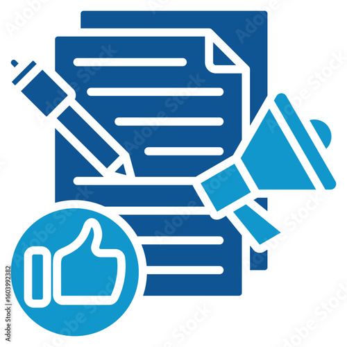 Copy Writing Icon