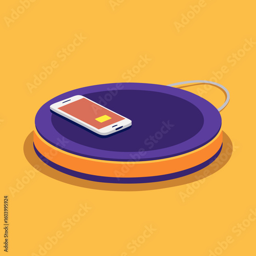 vector illustration of a tape recorder