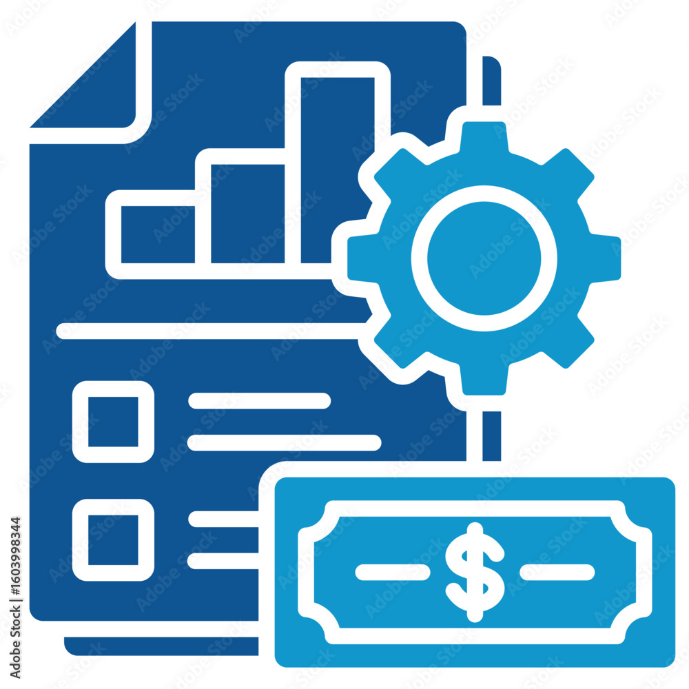 Business Report Icon Business Report Icon