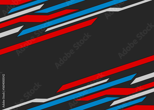 Simple background with some random stripes pattern and with some copy space area