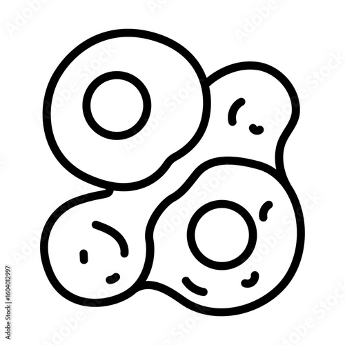 Cancer Cells icon vector image. Can be used for Chemotherapy.