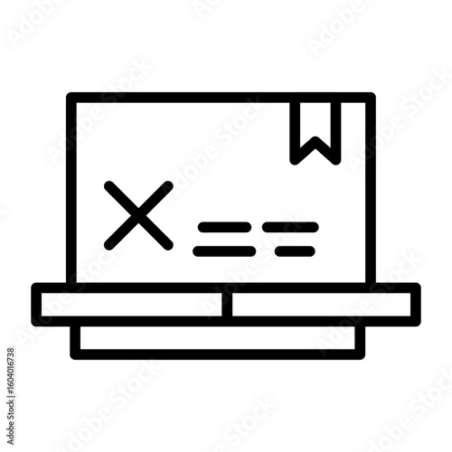 Out Of Stock icon vector image. Can be used for Warehouse.