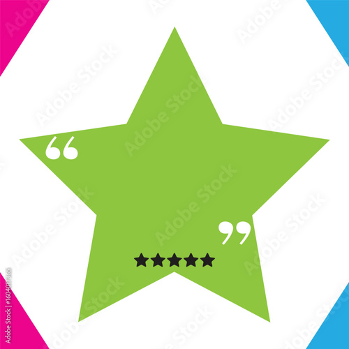 Simple and Modern Testimonial Vector Layout for Client Quotes and Reviews