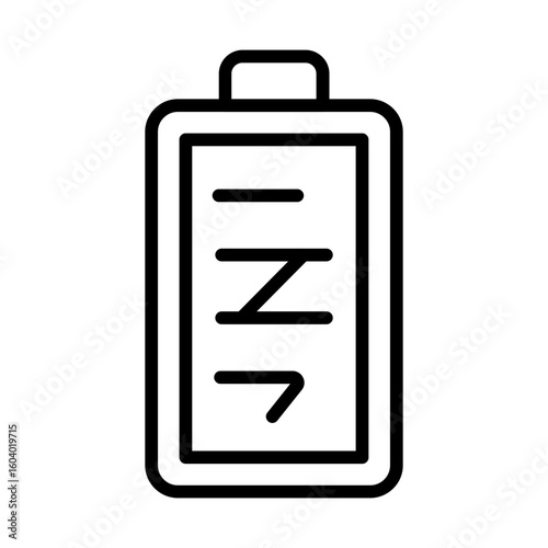 Empty Battery icon vector image. Can be used for Battery and Power.