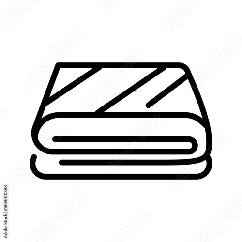 Fabrics icon vector image. Can be used for Shoemaker.