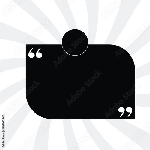 Flat Testimonial Vector Post Template