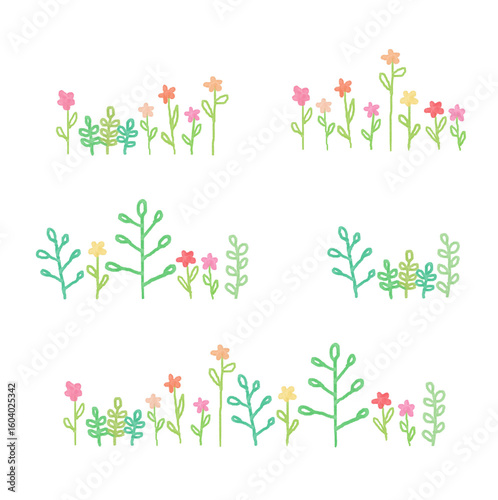 귀여운 꽃식물들