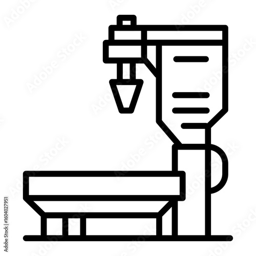 Galvanizing icon vector image. Can be used for Mettalurgy.