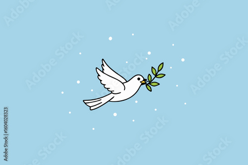 vector illustration of a bird