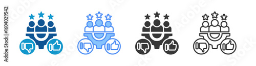Feedback Icon Set Multiple Style Collection