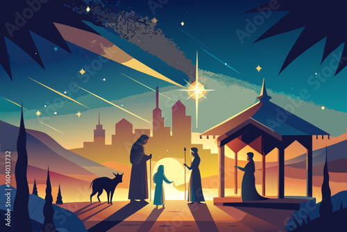 christmas nativity scene