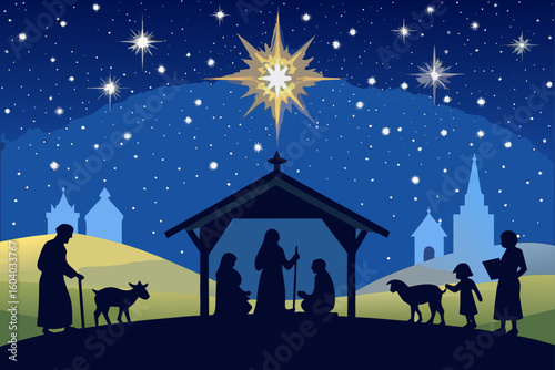 christmas nativity scene