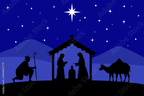 christmas nativity scene