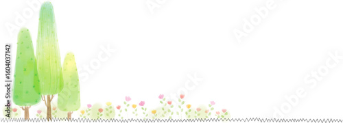 평화로운 전원 풍경