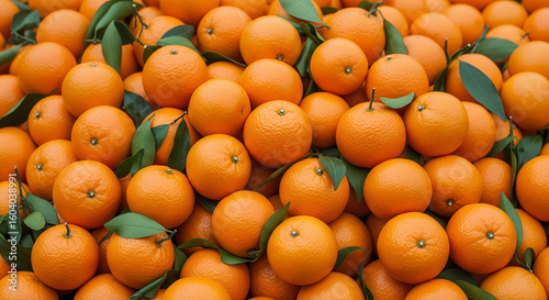 oranges in the market