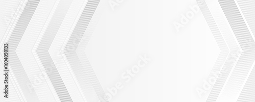 Light background with white and grey stripes. Geometric background. Editable stroke