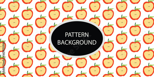watermelon, variant fruit pattern background design. Pattern of illustration fruits background design. Cute background with hand drawn vegetables. Modern print for fabric, textile, card, wallpaper.