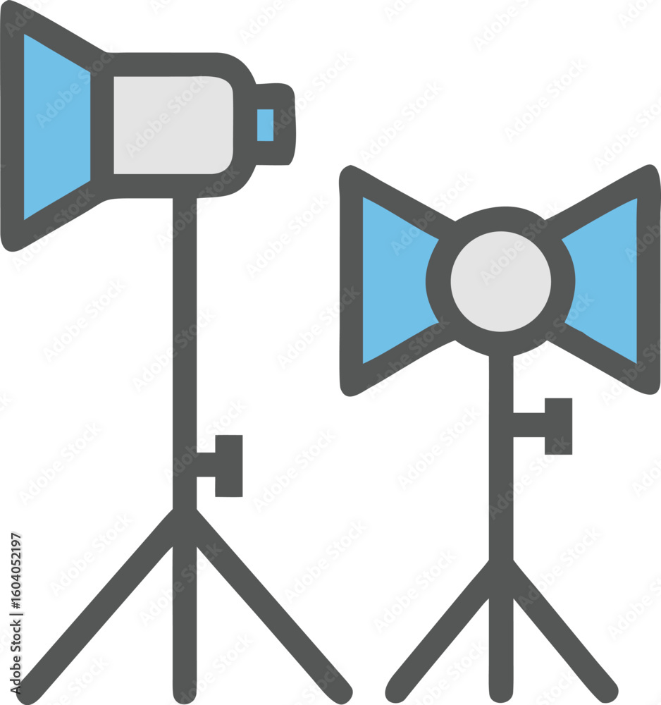 Obraz premium Studio lighting equipment photography video