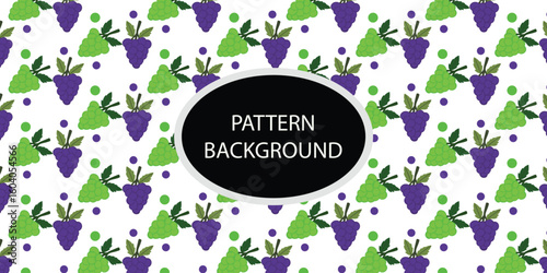 watermelon, variant fruit pattern background design. Pattern of illustration fruits background design. Cute background with hand drawn vegetables. Modern print for fabric, textile, card, wallpaper.