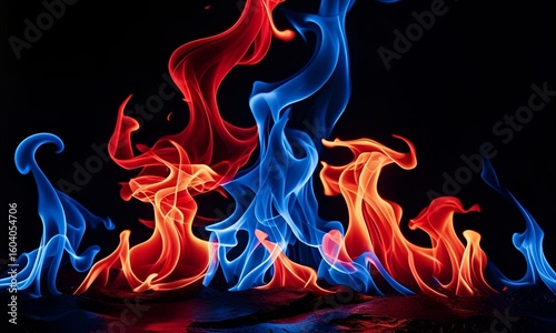 Fire Background Images Concept