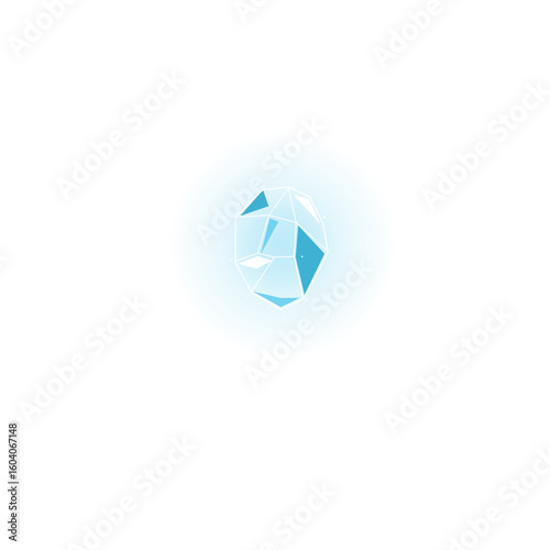 Sparkling gemstone 