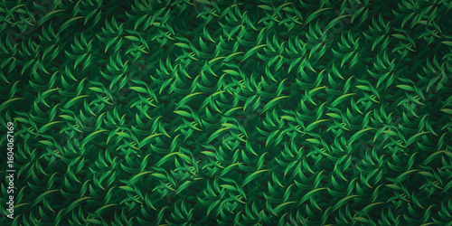 Real natural grass illustration