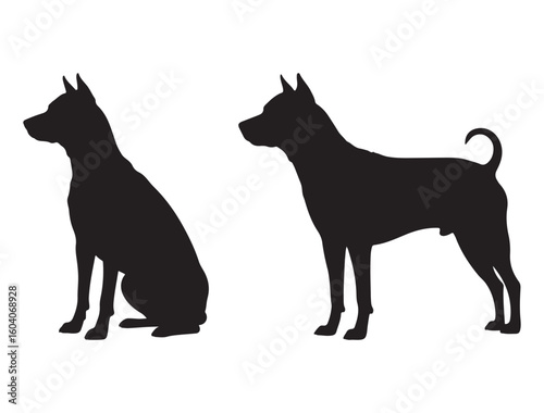 THAI RIDGEBACK DOG SILHOUETTE