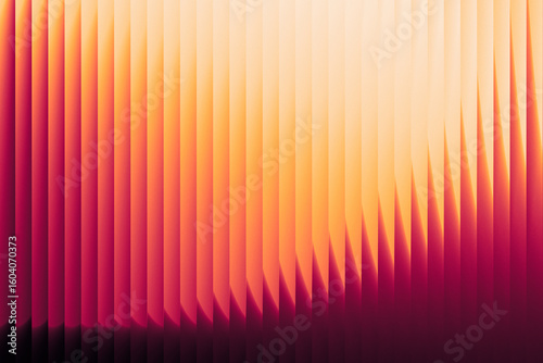 Peach and magenta gradient with striped glass structure. Soft and saturated colors create a dreamy futuristic texture. The colors transition smoothly creating a soft and visually harmonious appearance