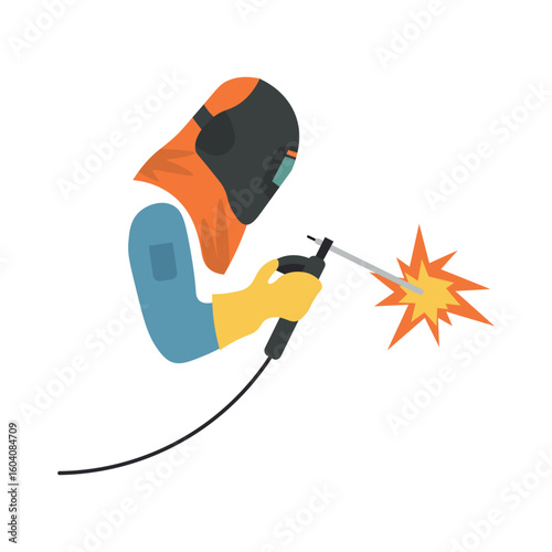 Welder Illustration