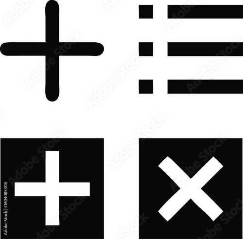 Copy Paste Cut Icons scissors document