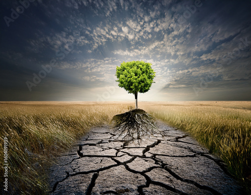 Life Concept. Existence survival . New life and hope concept image.