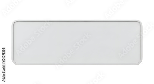 Create Stunning Designs with a White Rectangular Transparent Background Mockup, Perfect for Presentations and Visuals.