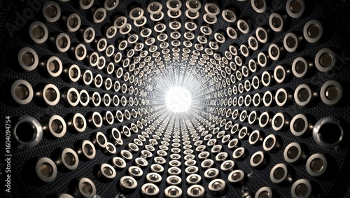 Abstract Precision: Infinite Circular Openings in Metal
