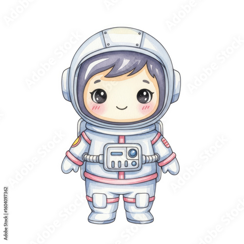 astronaut cartoon character