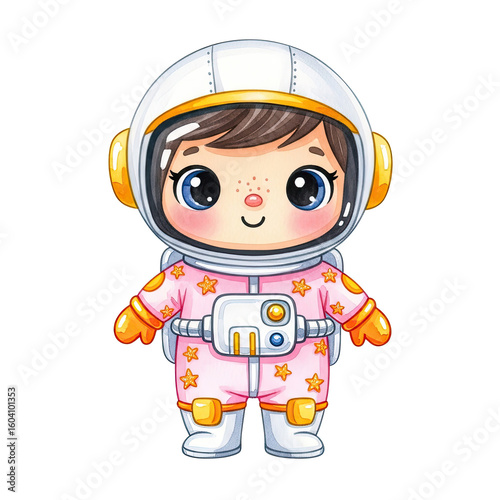 astronaut cartoon character