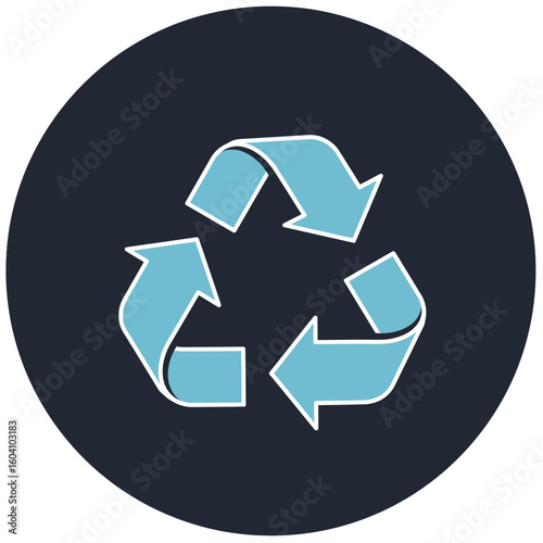 Free Download Recycle Symbol in Black and White for Environmental Awareness and Sustainability - GFXLoad