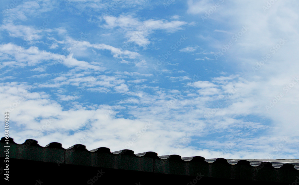 Fototapeta premium blue sky with clouds 