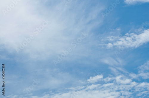 blue sky with clouds	
