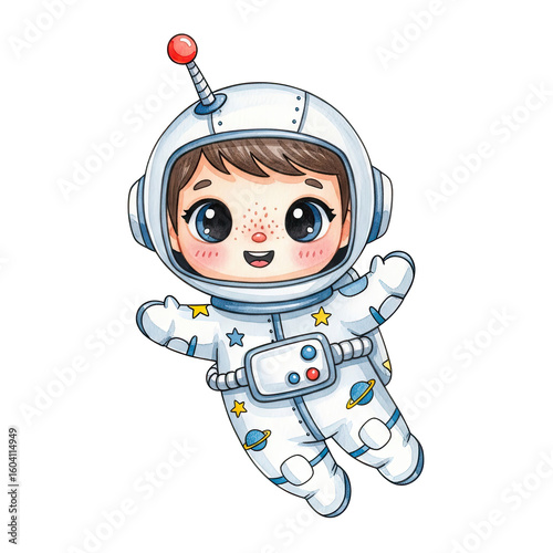astronaut cartoon character