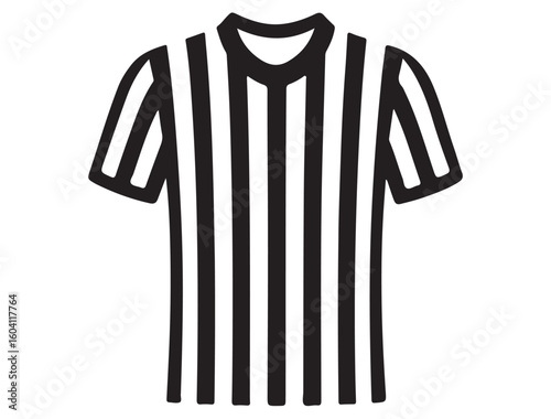 REFEREE JERSEY SILHOUETTE