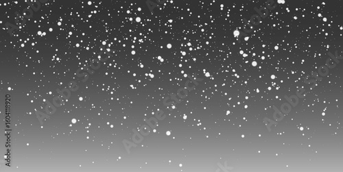 Png Falling snow on transparent background. Light snowfall, snowflakes, Snow flakes, snow background. Bokeh lights 