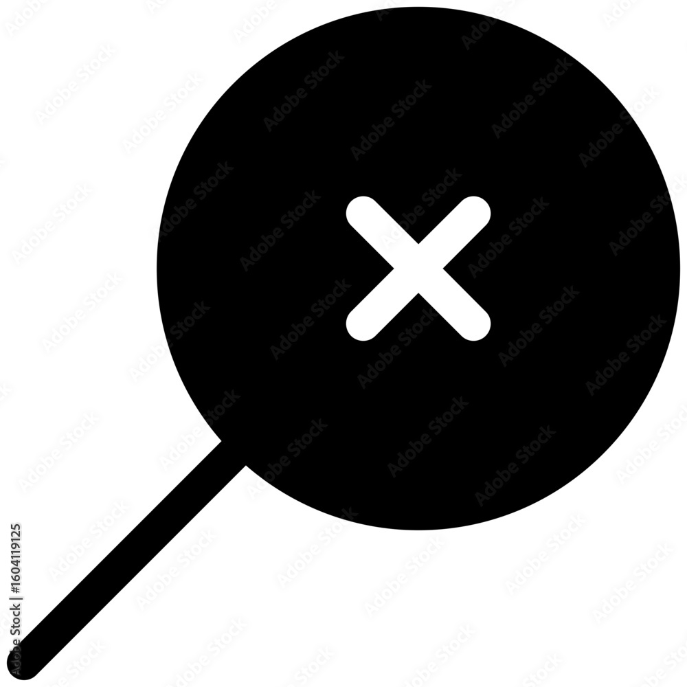 Fototapeta premium searching icon for user interface, user experience, website, application, printing, document, poster design, etc