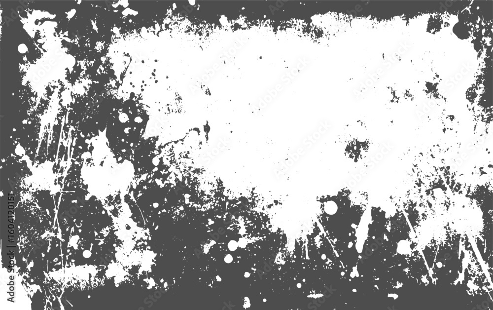 Fototapeta premium Vintage at the edges frame. Age border overlays, rusty scratch map overlay, roughness and bump texture, transparent background.