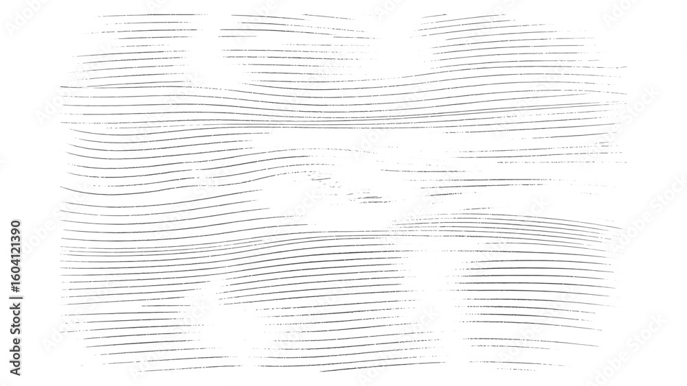 Fototapeta premium Wavy Lines Pattern on Transparent Backdrop for Creative Design Projects and Artistic Use