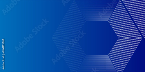 Esagono esagono Blue Tech Finance Fintech Background Motivo Pixel astratto. Astratto Business Tech Semplice Arte Moderna Astratto