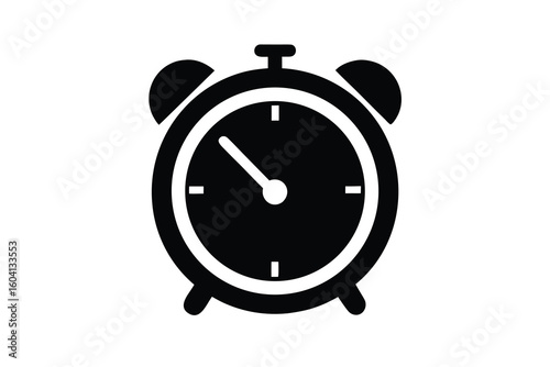 alarm clock vector icon