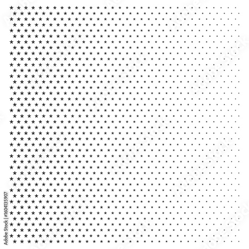 set gradient geometry star. flat pattern background icon.