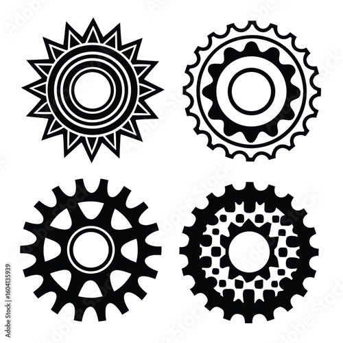 Black Sprocket Designs gear cogwheel